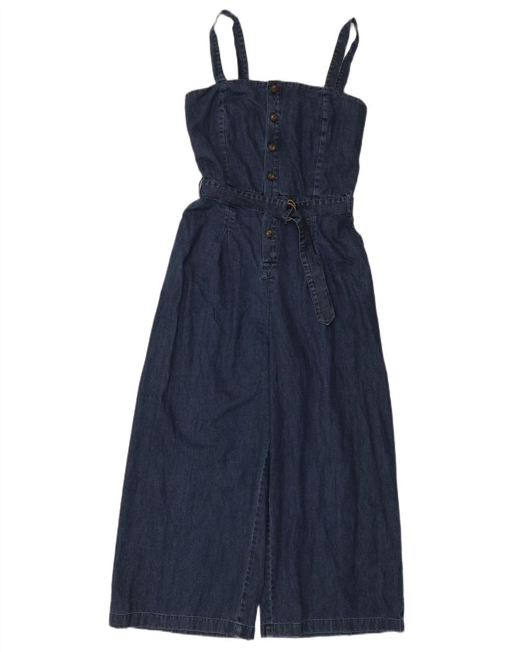 Tuta in denim da donna Element UK 14 Media W30 L25 Cotone blu navy