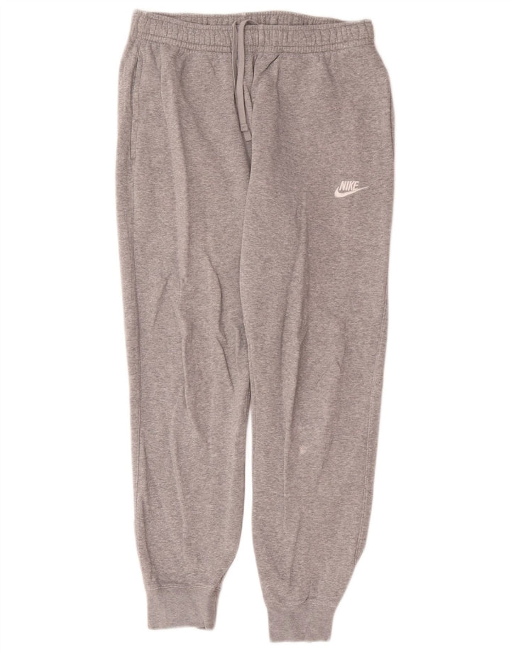 Pantaloni da tuta da uomo Nike Joggers in cotone grigio medio
