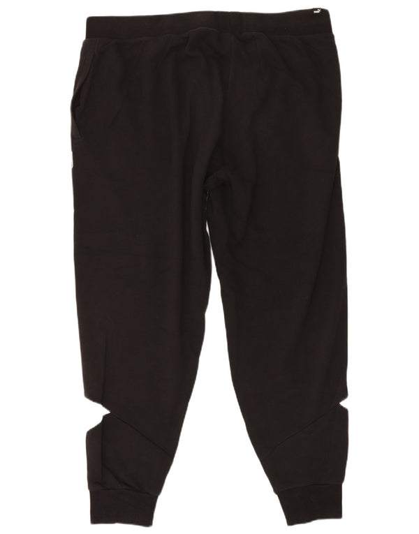 Puma Pantaloni da tuta da uomo Joggers 2XL Nero Colourblock Cotton