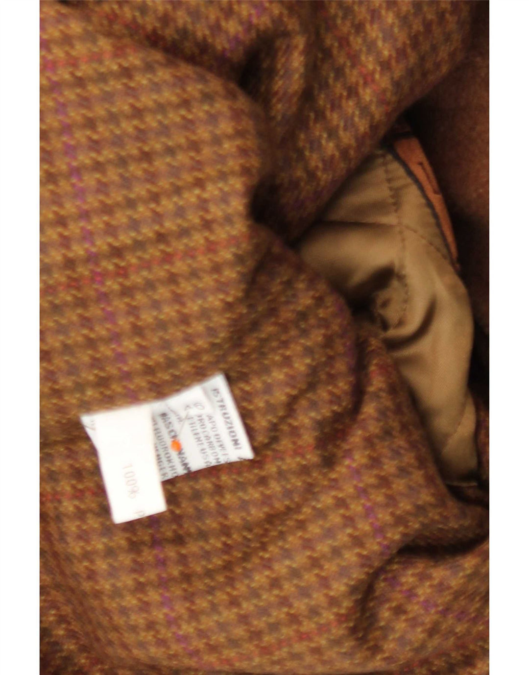 Montgomery con cappuccio da uomo Longhi IT 46 Small Beige Lana