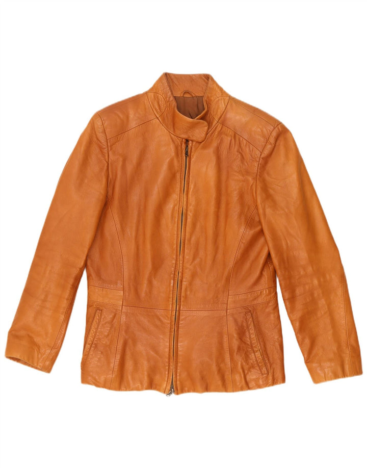Giacca in pelle da donna Martin Eden IT 44 Pelle marrone medio