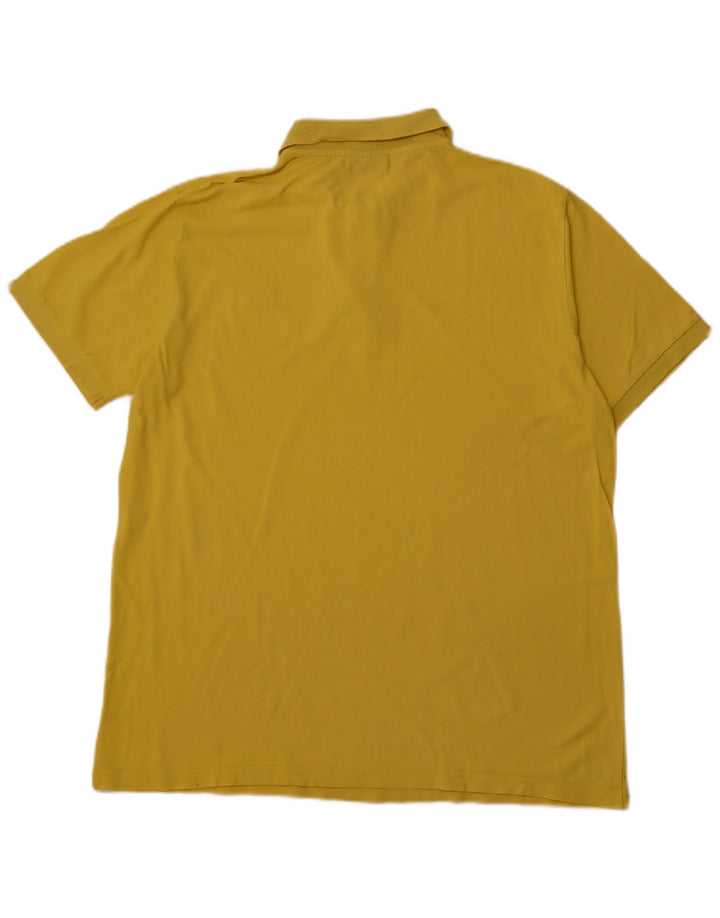 Polo da uomo KAPPA XL in cotone giallo