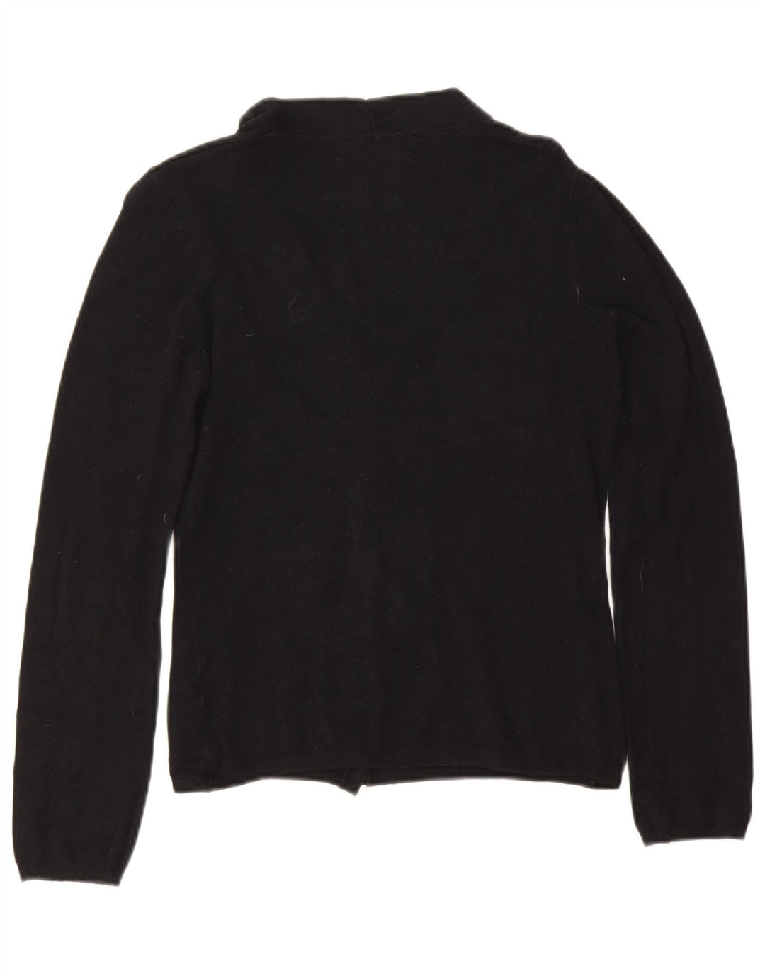 Maglione cardigan corto da donna Zara UK 12 medio nero