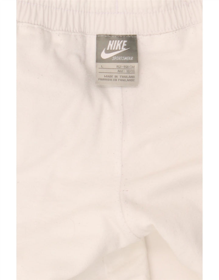Pantaloncini sportivi Nike per bambina 12-13 anni Large bianchi