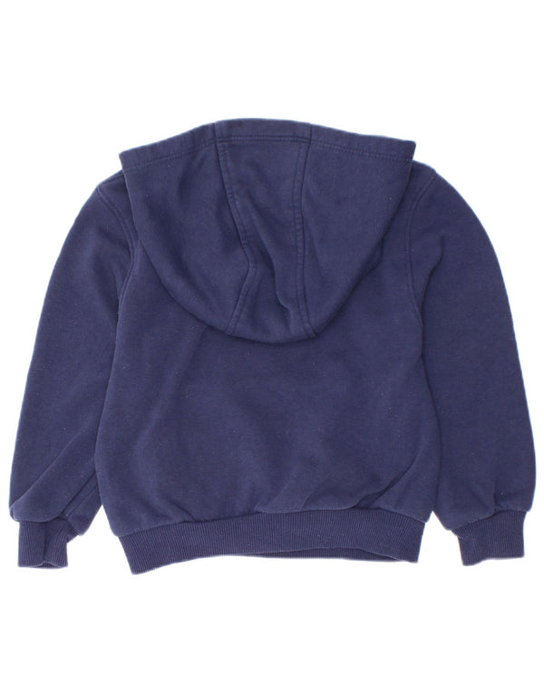 Felpa con cappuccio grafica Nike da ragazzo 2-3 anni in cotone blu navy