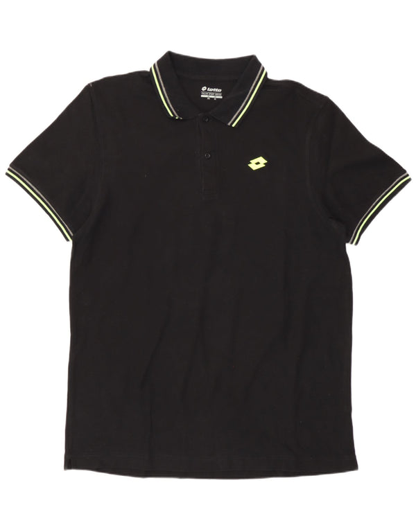Polo da uomo Lotto XL Nera