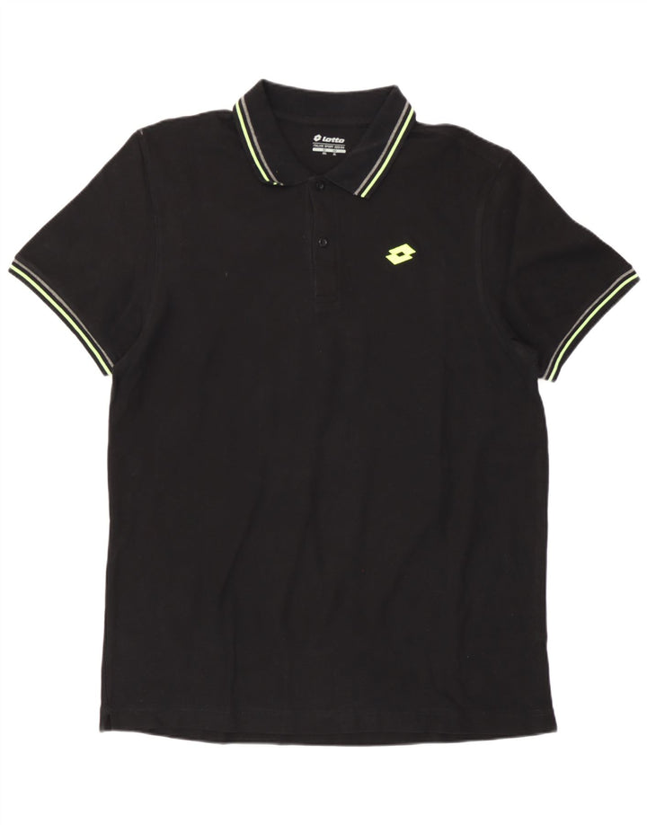 Polo da uomo Lotto XL Nera