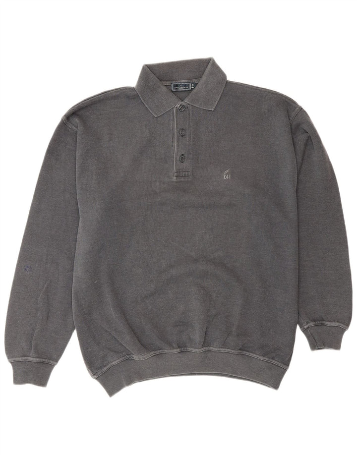 Maglione maglione da uomo con collo alto Daniel Hechter IT 50 cotone grigio medio