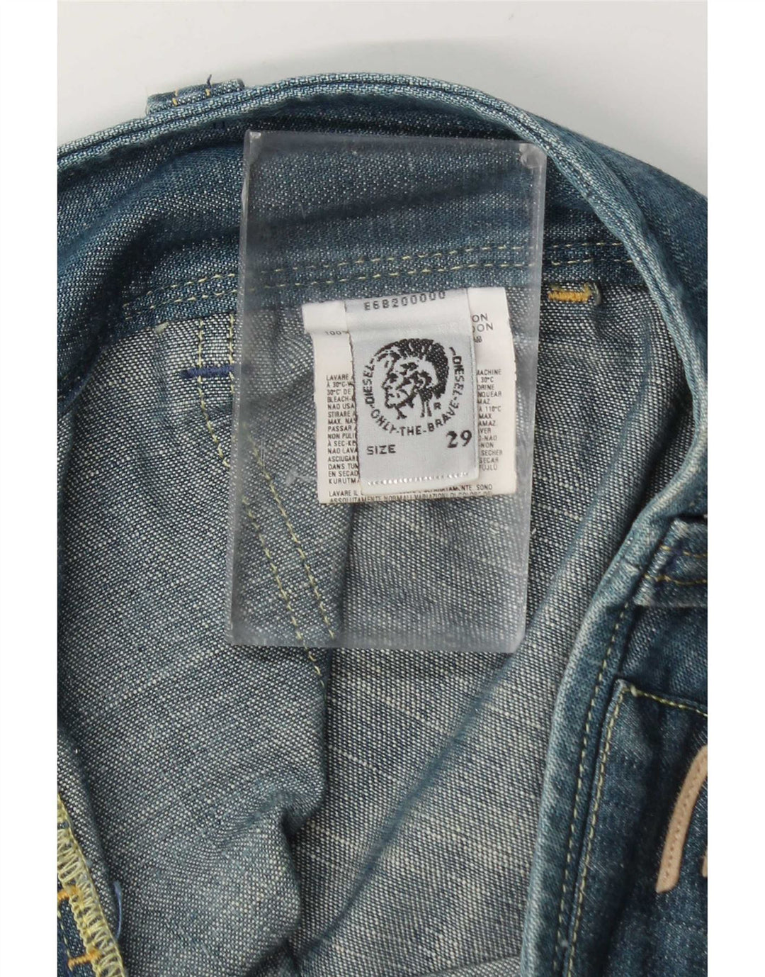 Jeans larghi da donna Diesel W29 L34 cotone blu