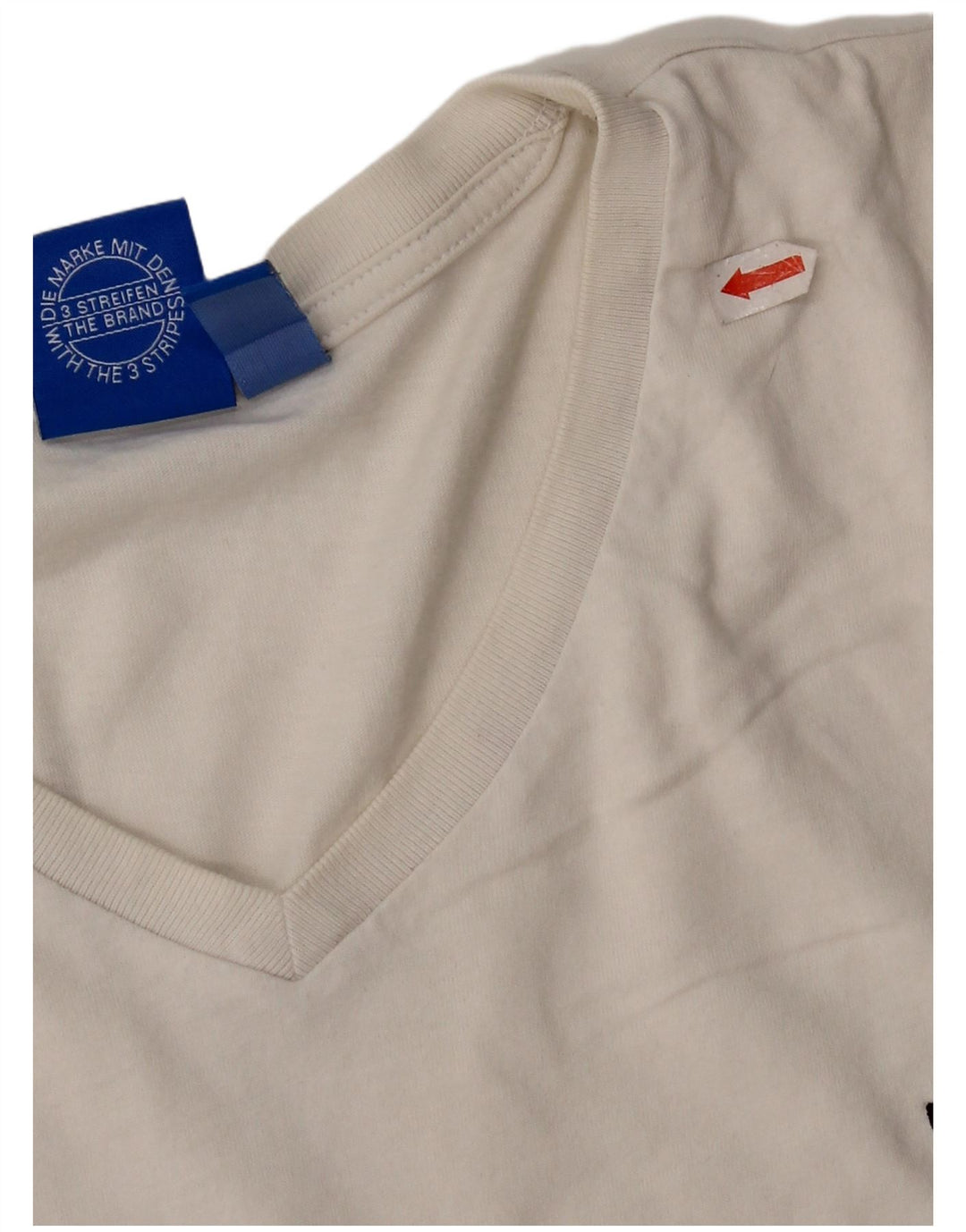 T-shirt da uomo Adidas Top XL in cotone bianco