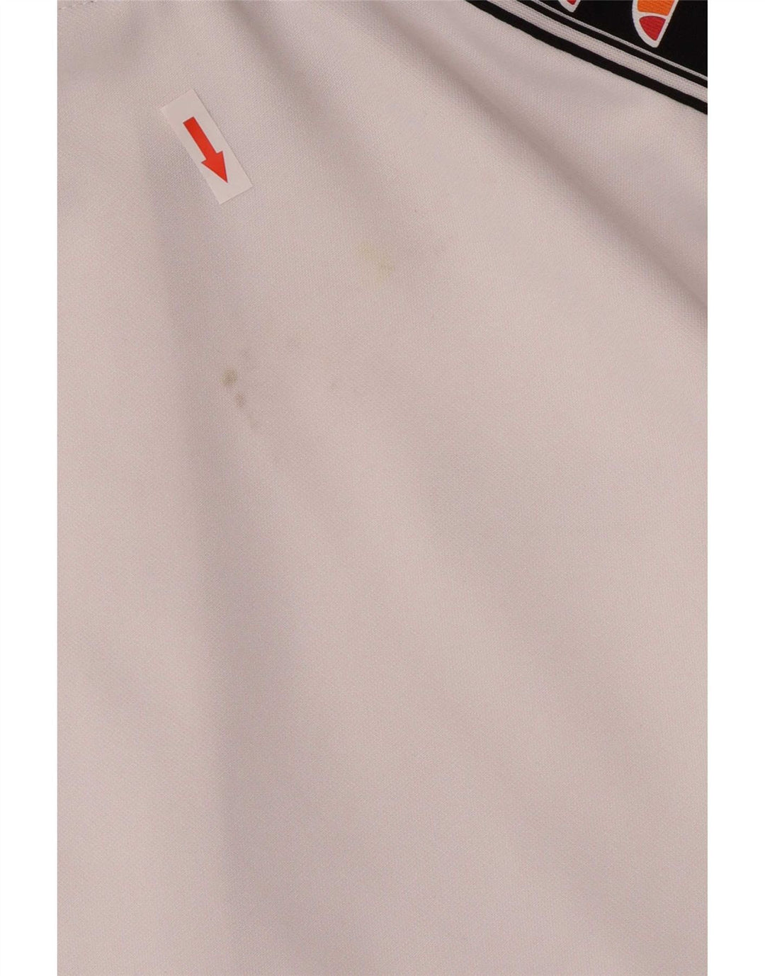 Giacca da ginnastica da uomo Ellesse piccola sportiva in poliestere bianco