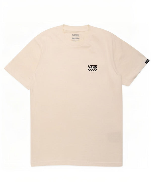 T-shirt da uomo Vans Classic Fit, piccola, in cotone bianco