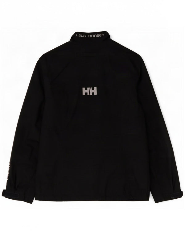 Giacca a vento grafica da donna Helly Hansen UK 14 poliestere nero medio