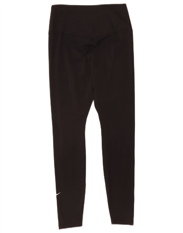 Leggings Nike Dri Fit da donna UK 12 medio nero poliestere
