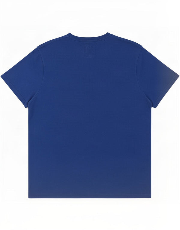 Adidas Mens Graphic T-Shirt Top Large Blue Cotton