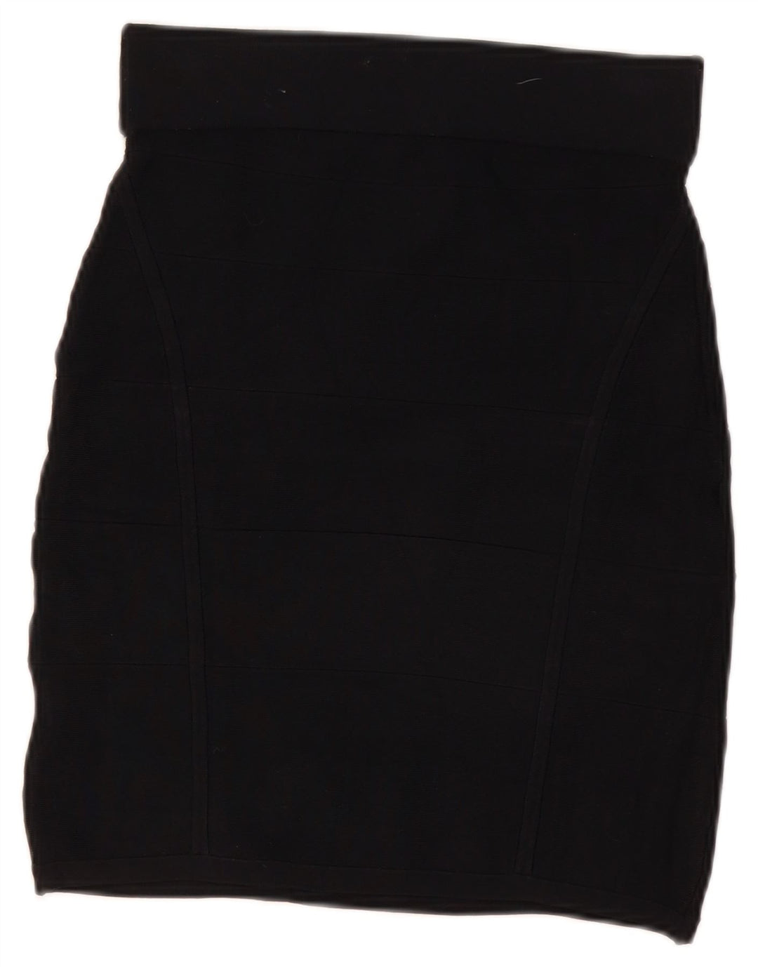 Gonna a tubino da donna Oasis UK 12 media W28 viscosa nera
