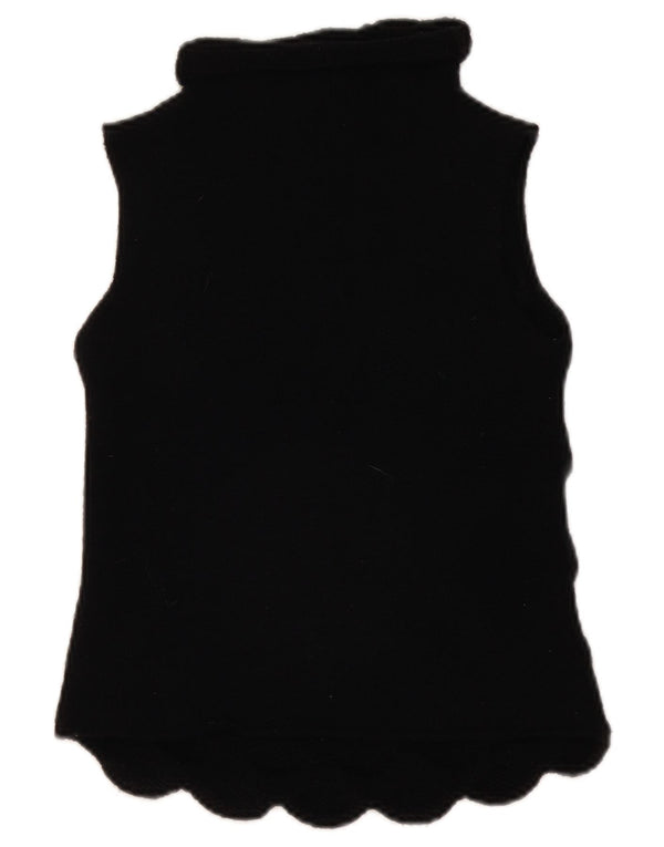 Canotta Donna Emporio Armani IT 40 Small Nera Lana