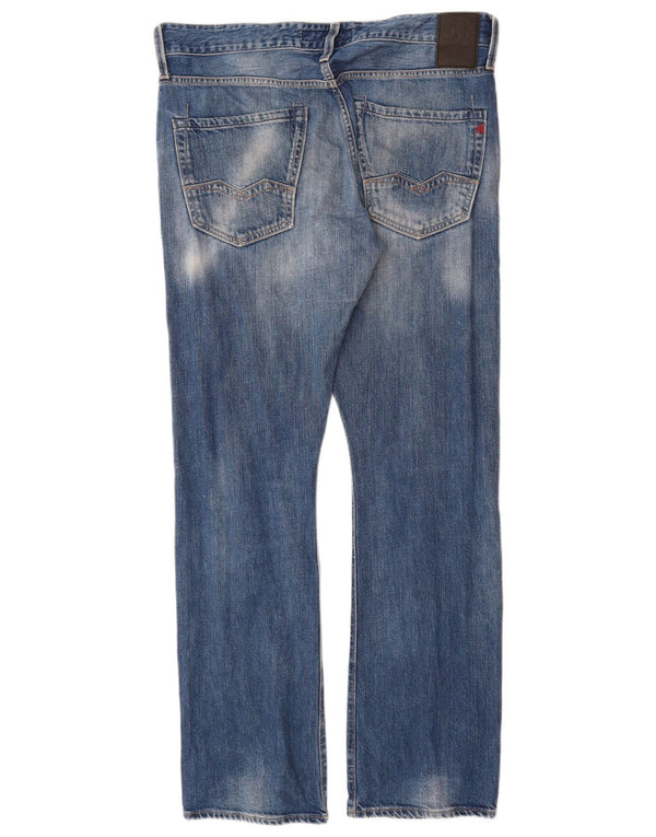 Jeans dritti da uomo Diesel W33 L34 cotone blu