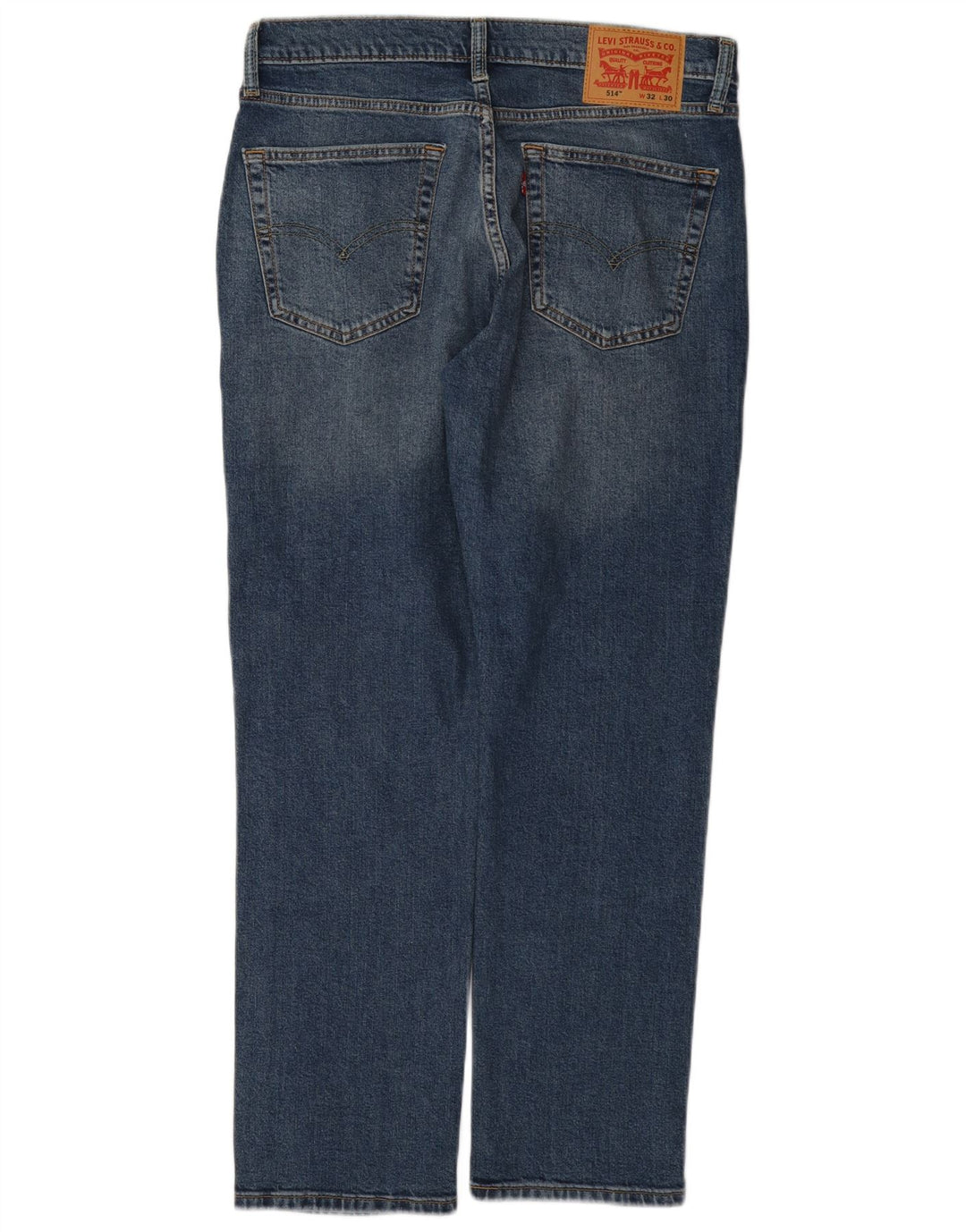 Levi's Uomo 514 Jeans dritti W32 L30 Cotone Blu