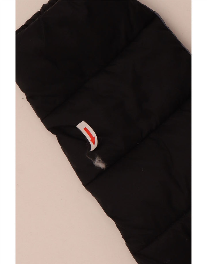 Giacca imbottita con cappuccio grafico da donna Champion UK 14 Medium Nero Poliammide