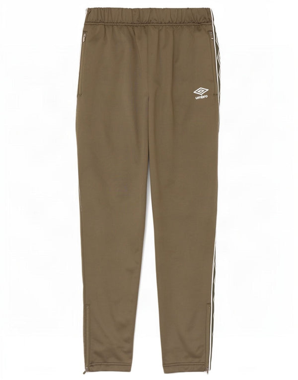 Umbro Pantaloni da tuta con grafica da uomo Joggers Large Khaki Colourblock