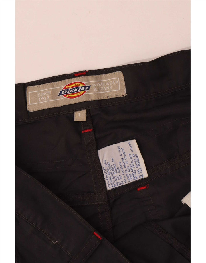 Pantaloncini chino da uomo Dickies grandi W36 poliestere nero