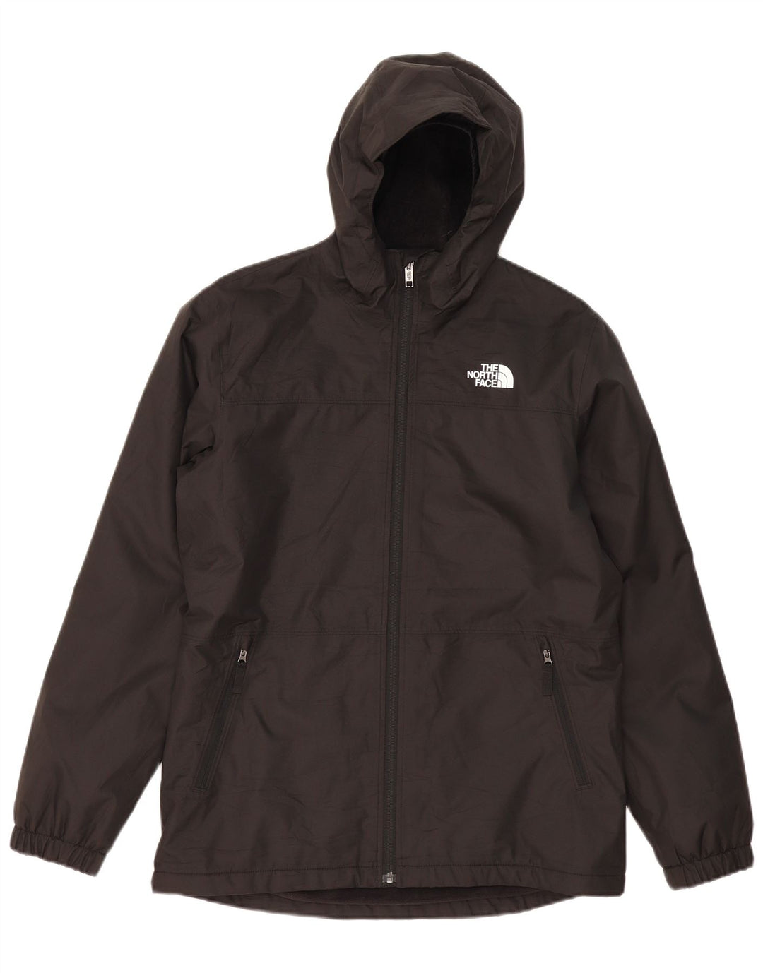 Giacca a vento con cappuccio THE NORTH FACE per ragazzi 15-16 anni 2XL Nera