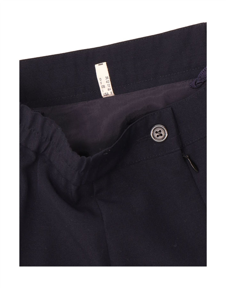 VINTAGE Womens Pencil Skirt UK 12 Medium W28 Navy Blue Vintage Vintage and Second-Hand Vintage from Messina Hembry 