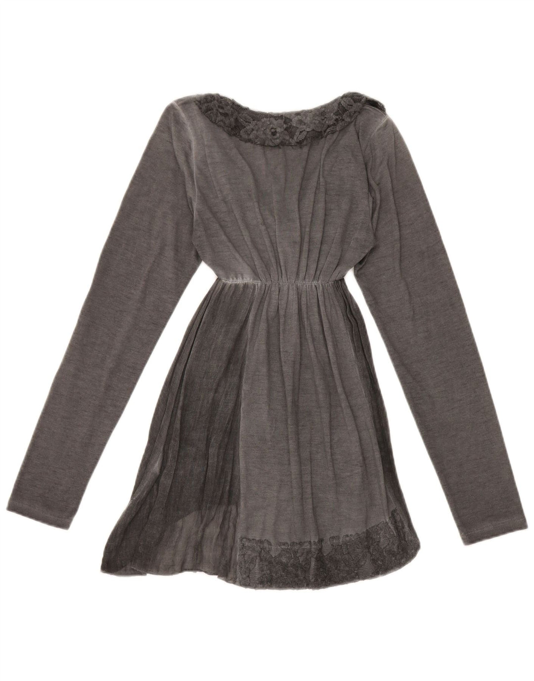 Tunica a maniche lunghe da donna Rifle UK 8 Small Poliestere grigio