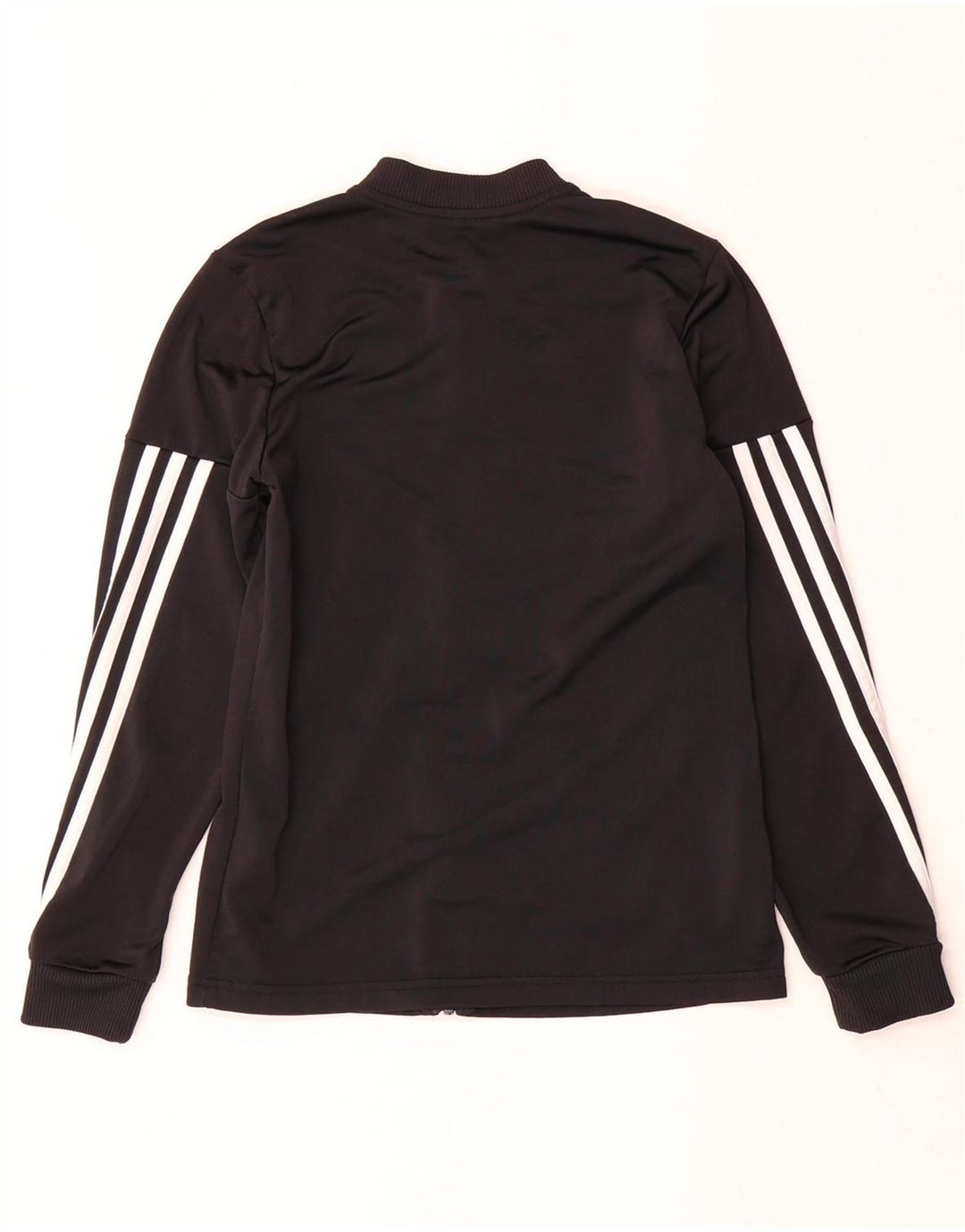 Giacca Top della tuta da ragazza Adidas 11-12 anni in poliestere nero