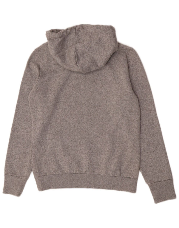 Felpa con cappuccio grafica da donna Superdry UK 10 Small Cotone grigio