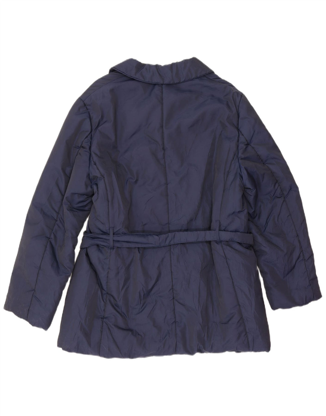 Trench corto doppiopetto da donna Max & Co. IT 46 Large Blu Navy