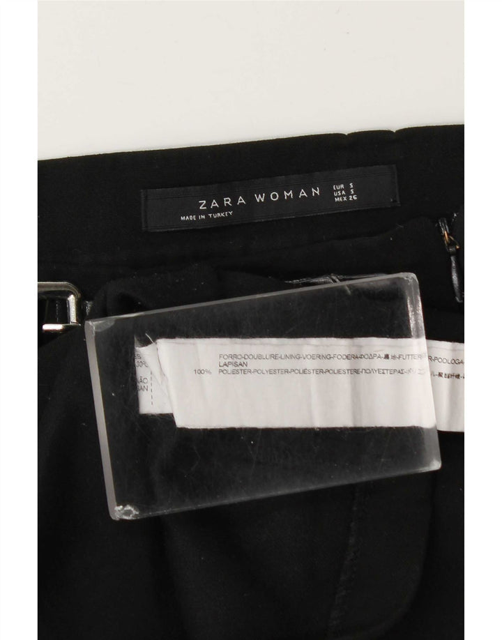 Minigonna da donna Zara piccola W27 poliestere nera