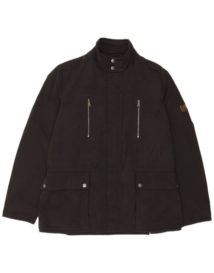 Giacca utility da uomo Hugo Boss IT 50 Large Nero Poliestere