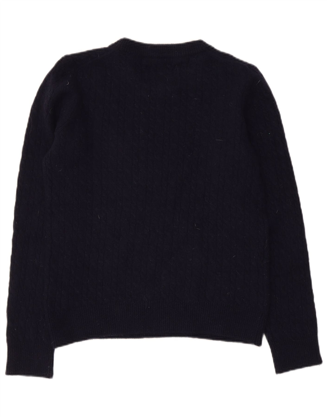Maglione maglione con scollo a barca da donna Jack Wills UK 12 medio blu navy