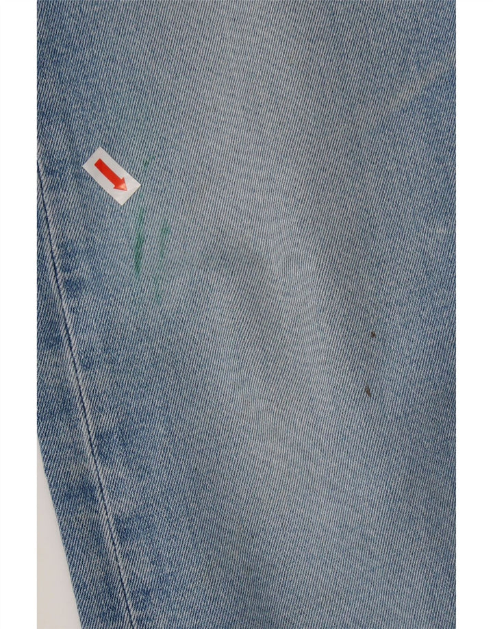 LEVI'S Womens 501 Straight Jeans W33 L27 Blue Cotton