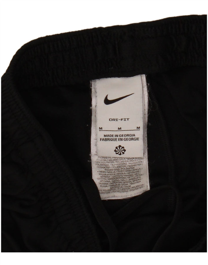Pantaloni da tuta Nike Dri Fit da uomo, poliestere color block medio nero