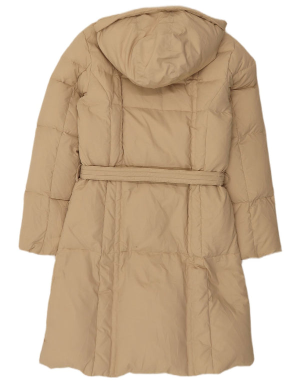 Cappotto imbottito con cappuccio da donna Fila UK 12 Poliestere beige medio