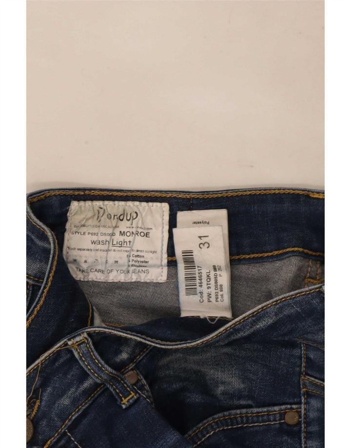 Dondup Jeans Slim Donna W31 L29 Cotone Blu
