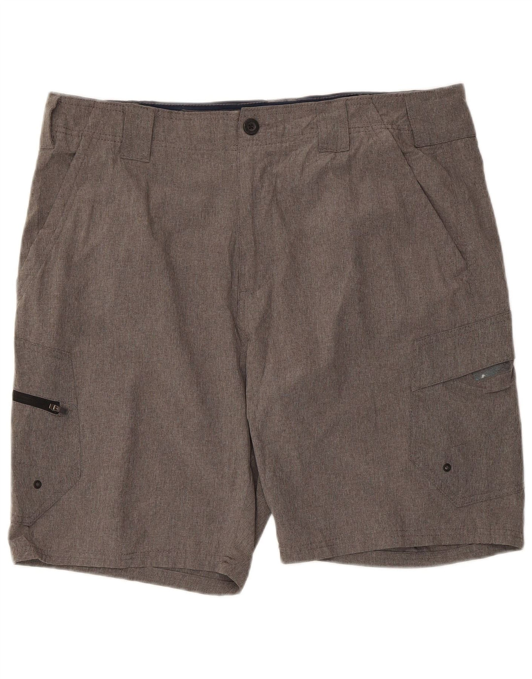 Pantaloncini cargo da uomo Denali W36 Large Grigio Poliestere
