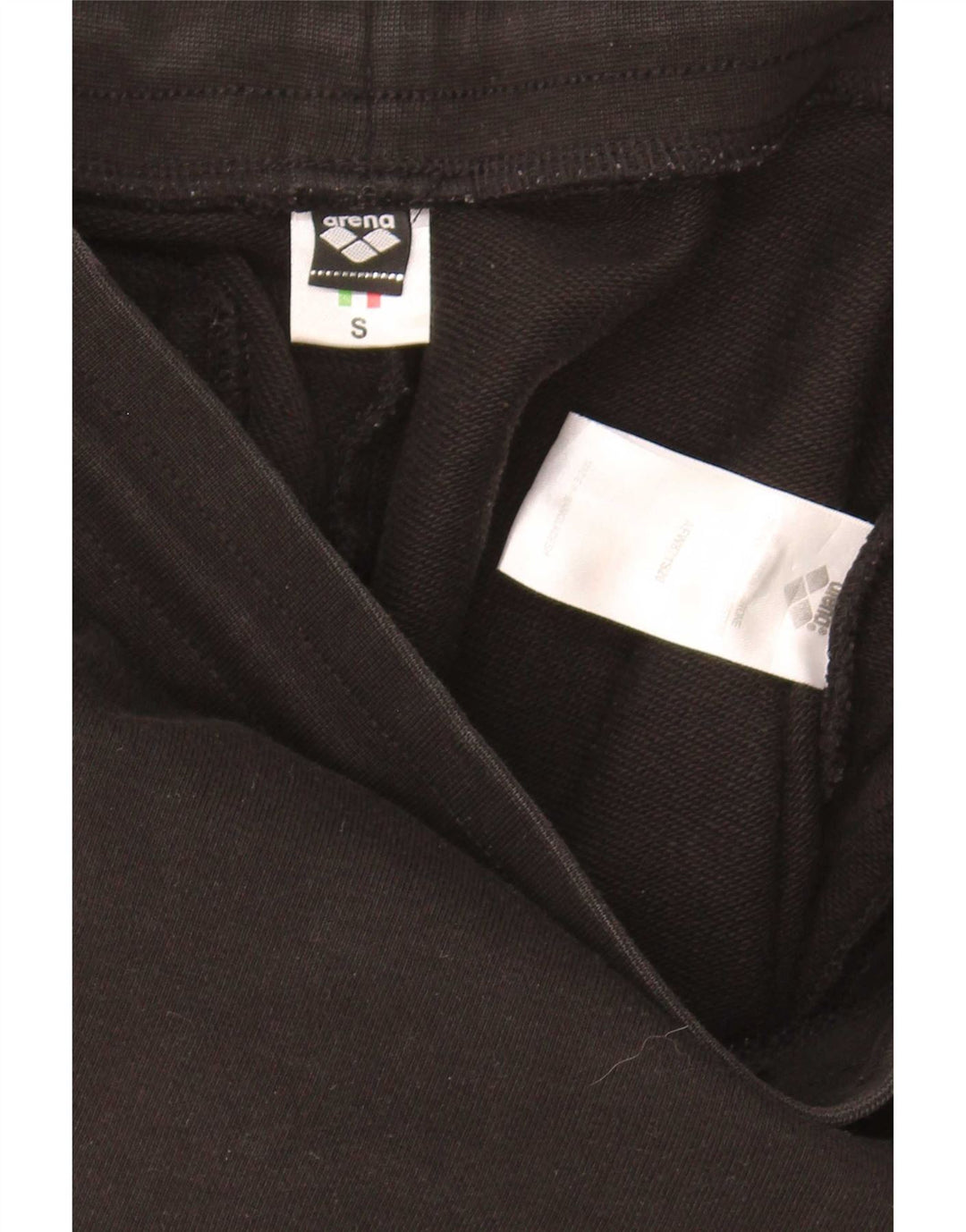 Pantaloncini sportivi grafici da donna Arena piccoli in cotone nero