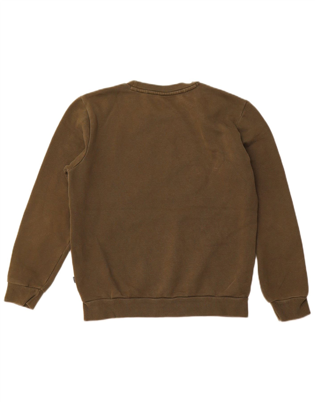 Felpa con grafica PUMA da uomo, maglione XS, cotone kaki