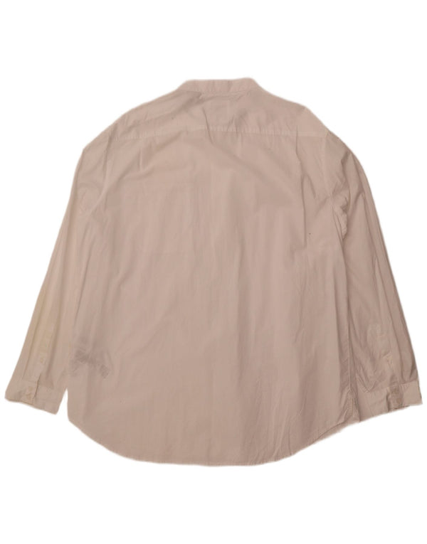 Camicia ampia da uomo Armani Exchange 2XL cotone bianco