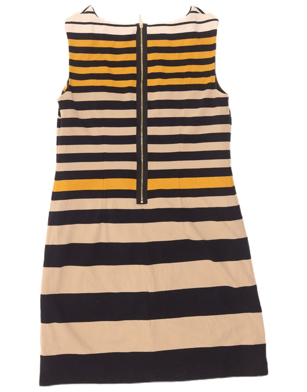 Abito tubino da donna Marks & Spencer UK 14 medio blu navy a righe