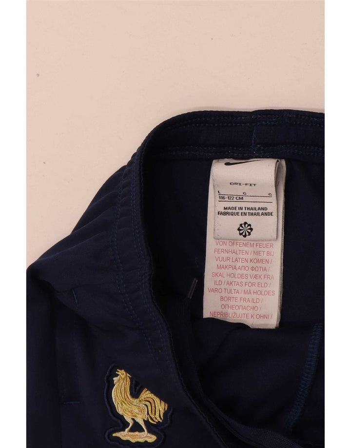 Pantaloni della tuta da ragazzo Nike 6-7 anni Large Blu Navy