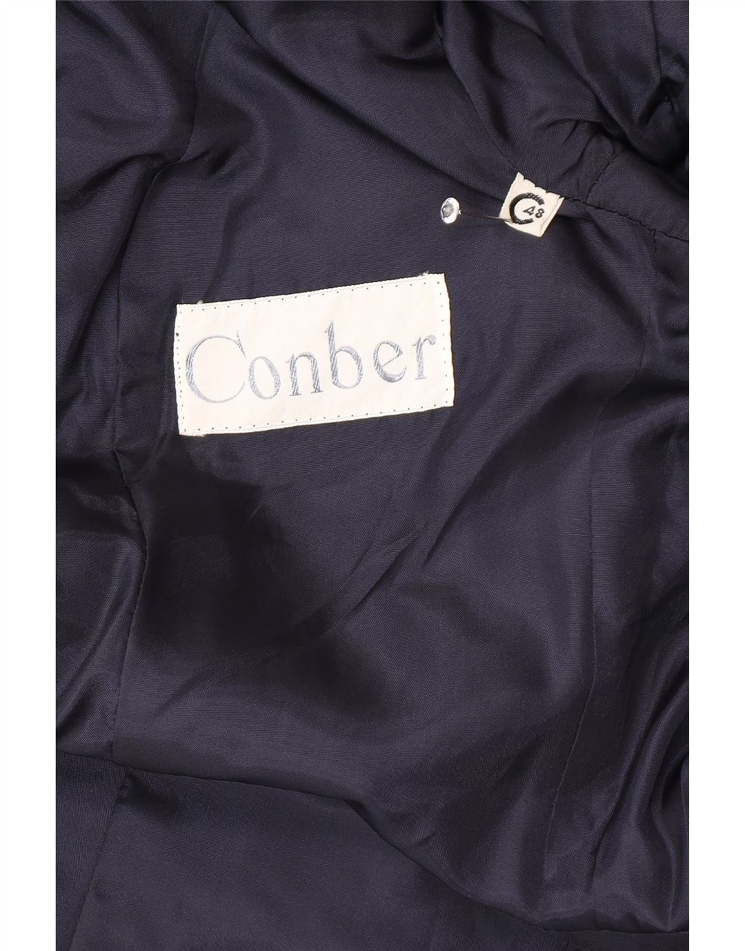 Soprabito vintage da donna IT 48 XL Blu Navy