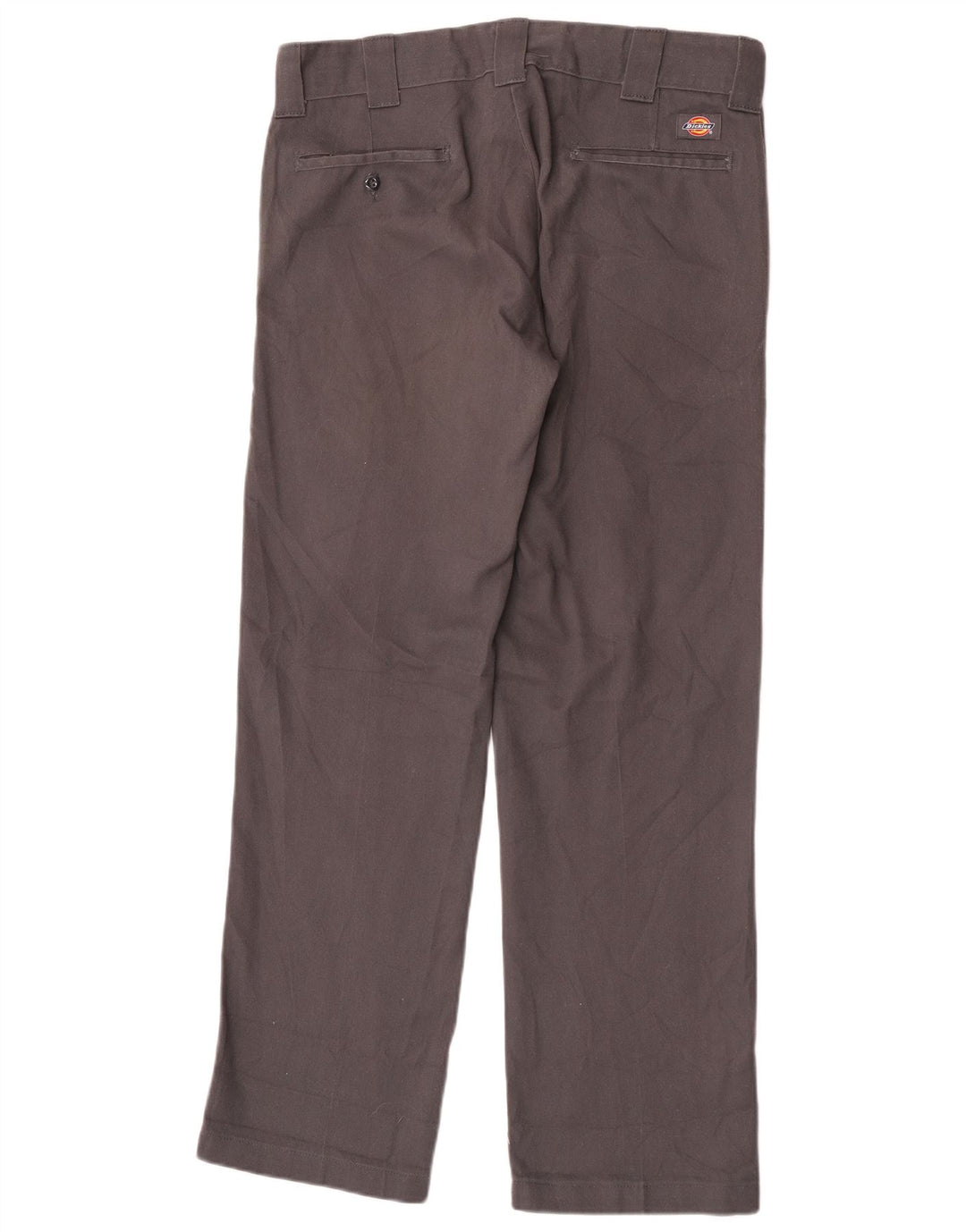 Pantaloni chino slim fit da uomo Dickies W32 L32 poliestere grigio