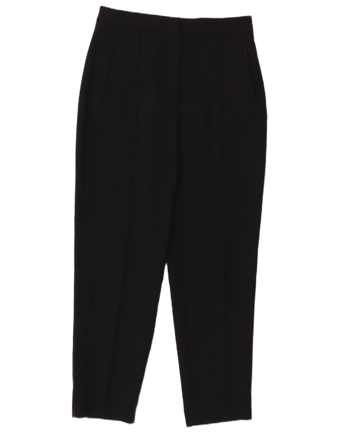 Pantaloni corti affusolati da donna Zara medi W28 L23 poliestere nero