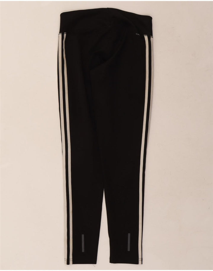 Leggings Adidas Climalite da donna UK 8/10 Piccolo poliestere nero