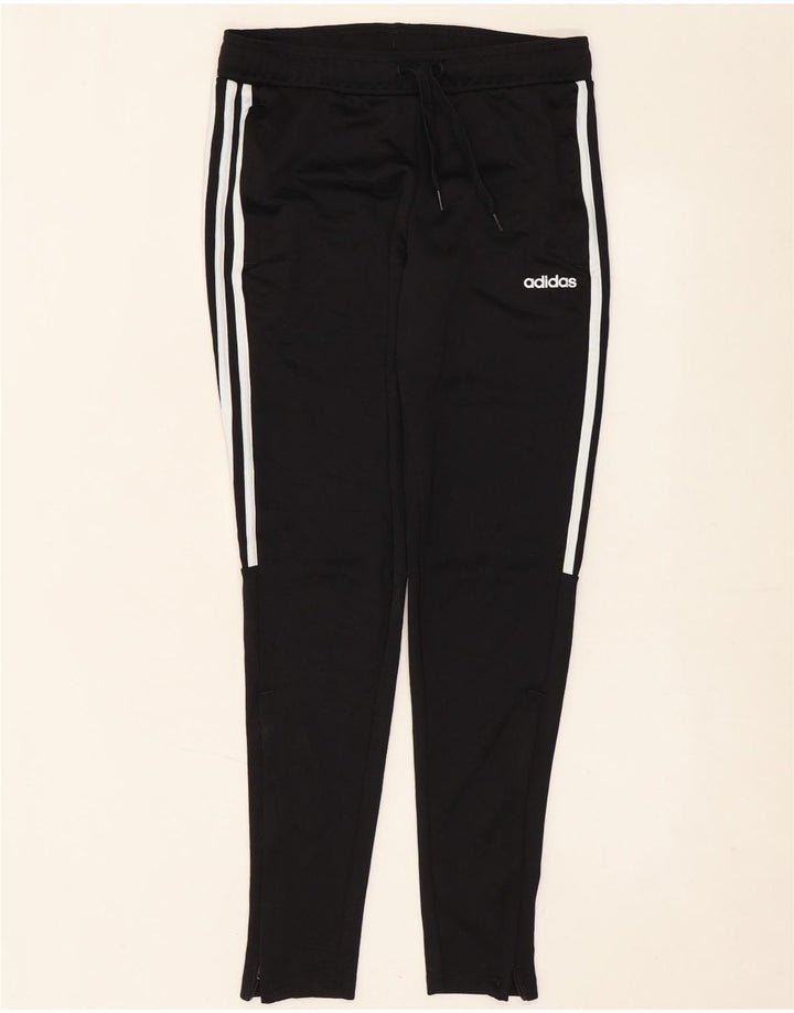 Pantaloni da tuta da donna Adidas UK 8/10 Small Nero Poliestere